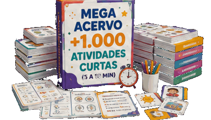 Mega Acervo +1.000 Atividades Curtas de 5 a 10 minutos